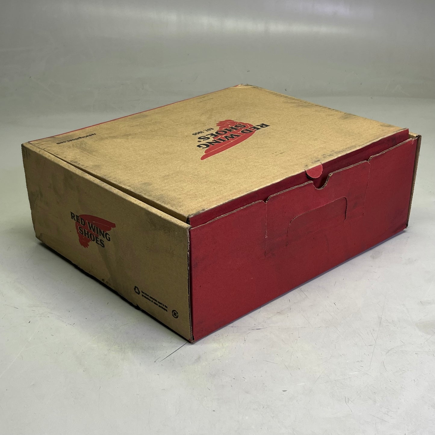 RED WING SHOES Men's Sz 7.5 Insulated, Waterproof CSA Safety Toe Boot, Brown 2412 (New Other, Dirty Box)