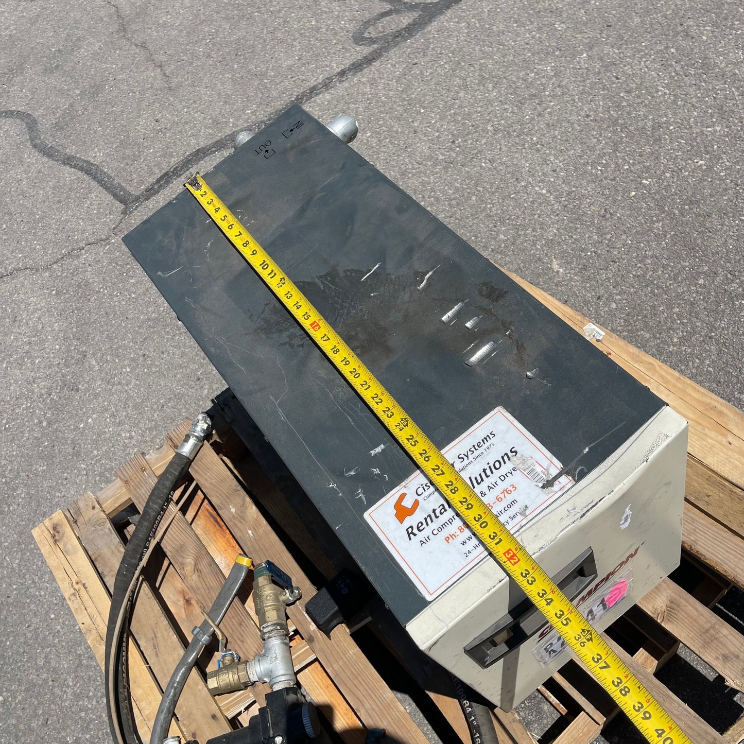 ZA@ Pallet of CHAMPION Refrigerated Air Dryer CGD100A1 (AS-IS)