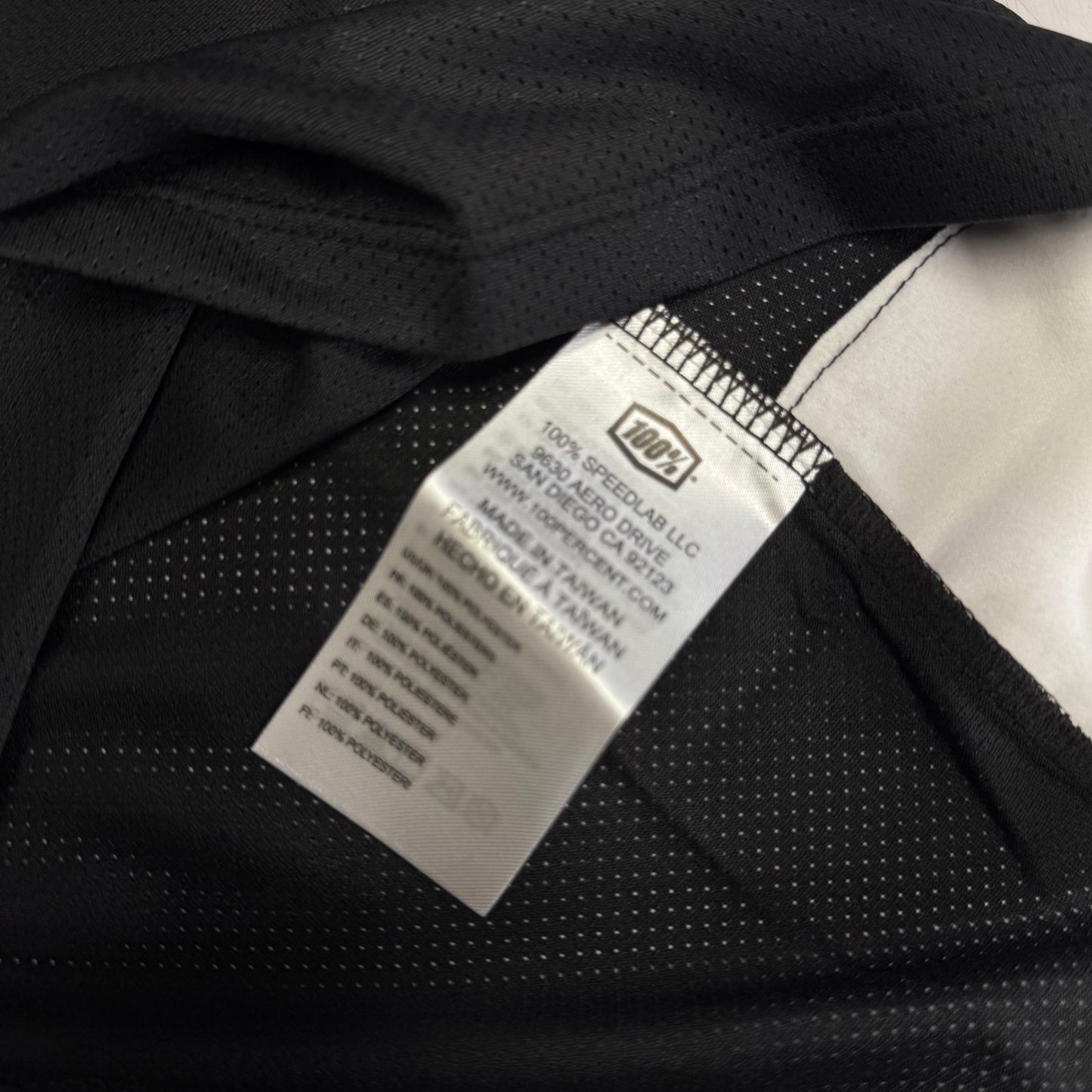 RIDECAMP Women's Short Sleeve Jersey Sz M Black/Grey 40035-00001