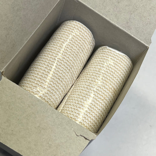 ZA@ WELMED (10 PACK) Elastic Bandage Self-Close 4"x5 yd Stretched Tan 1740-402482 A