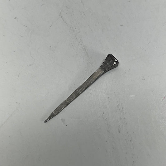 AANRAKU (100 PACK) Top Tools Horseshoe Nails for Glass 47.5 MM - 1.87" Silver