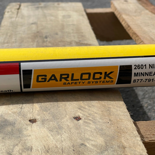 Z@ GARLOCK RailGuard Bases and Gate, Yellow 62"x41" (New)