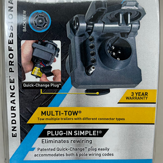 HOPKINS Towing Solutions 7 Blade to 6 Round, 5 & 4 Flat Multitow 47570