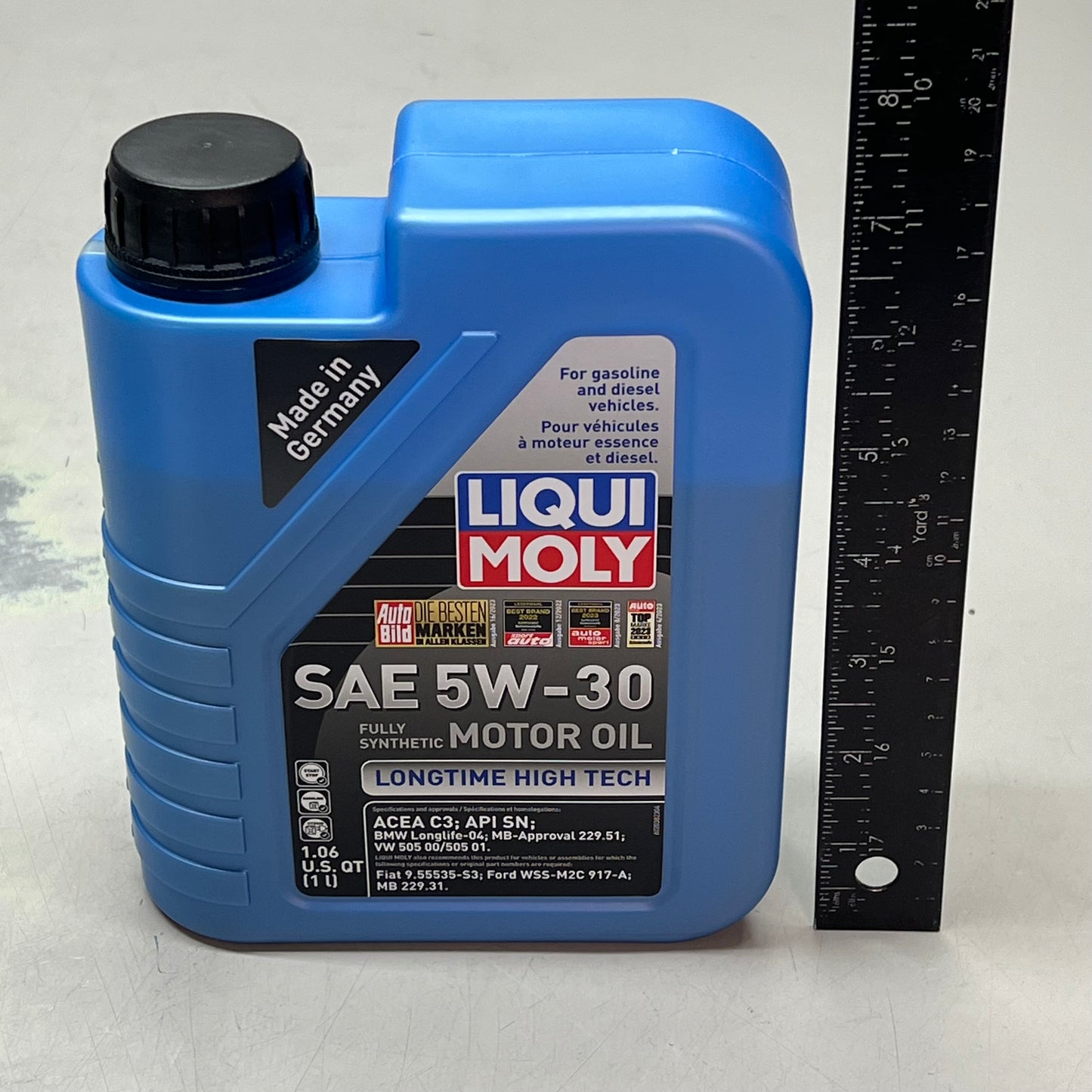 LIQUI MOLY (6 PACK) All Season Longtime HighTech Engine Engine Oil 5W-30 1L 2038