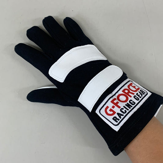 G-FORCE G5 Racing Gear Gloves SZ S Black 4101SMLBK