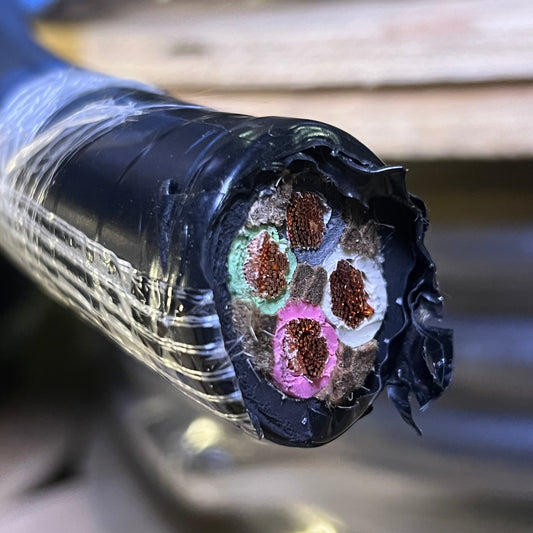 PRYSMIAN CAROL Wire Type Sow Black Jacket 600V 90C UL CSA Rohs WXP-4A0404ULCSA-50