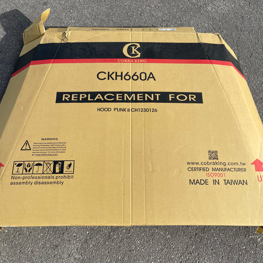 ZA@ Pallet of COBRA KING Hood For Jeep CJ5/CJ6/CJ7 1972-1986 Black CKH660A (AS-IS)