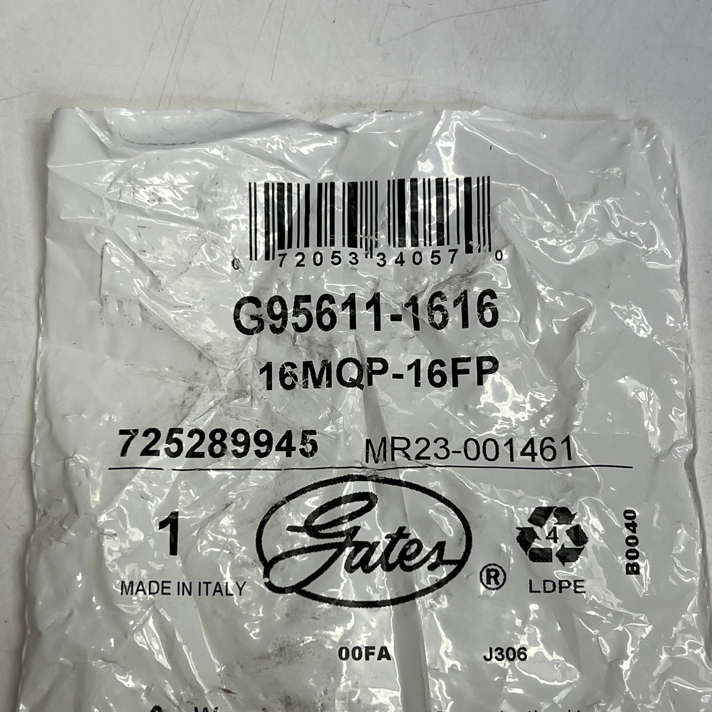 GATES Male Poppet Valve to Female Pipe G956 Series 1"-11 1/2 G95611-1616