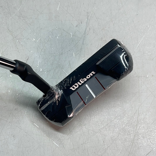 ZA@ WILSON Harmonized X1 Putter RIGHT Standard Grip 34" Chrome/Grey WG1R03690134 (As-Is) Distressed Handle Grip (See Images)