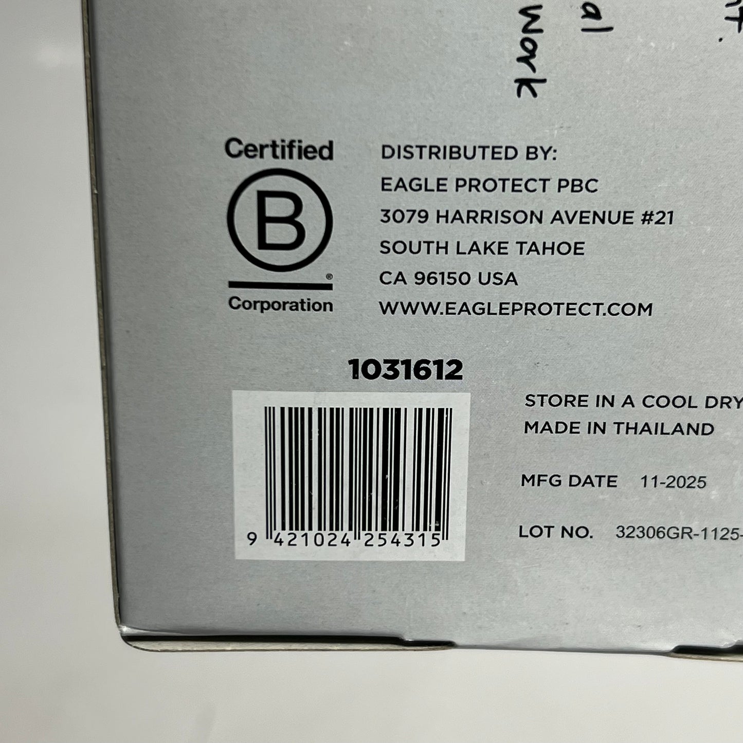 EAGLE (180 Gloves) Green Highly Visible Nitrile Disposable Gloves 2XL 1031612