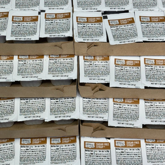 ZA@ HOUSE (200 PACK) Sugar Free Syrup Cups 1oz (New)