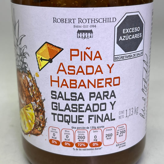 ROBERT ROTHSCHILD (2 PACK, 36oz Each) Roasted Pineapple & Finishing Sauce BB 09/26