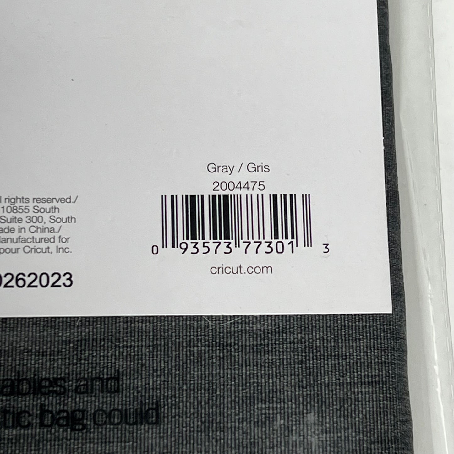 CRICUT Easy Press Heat Transfer Mat Flawless Iron on Application 12"x12" Grey