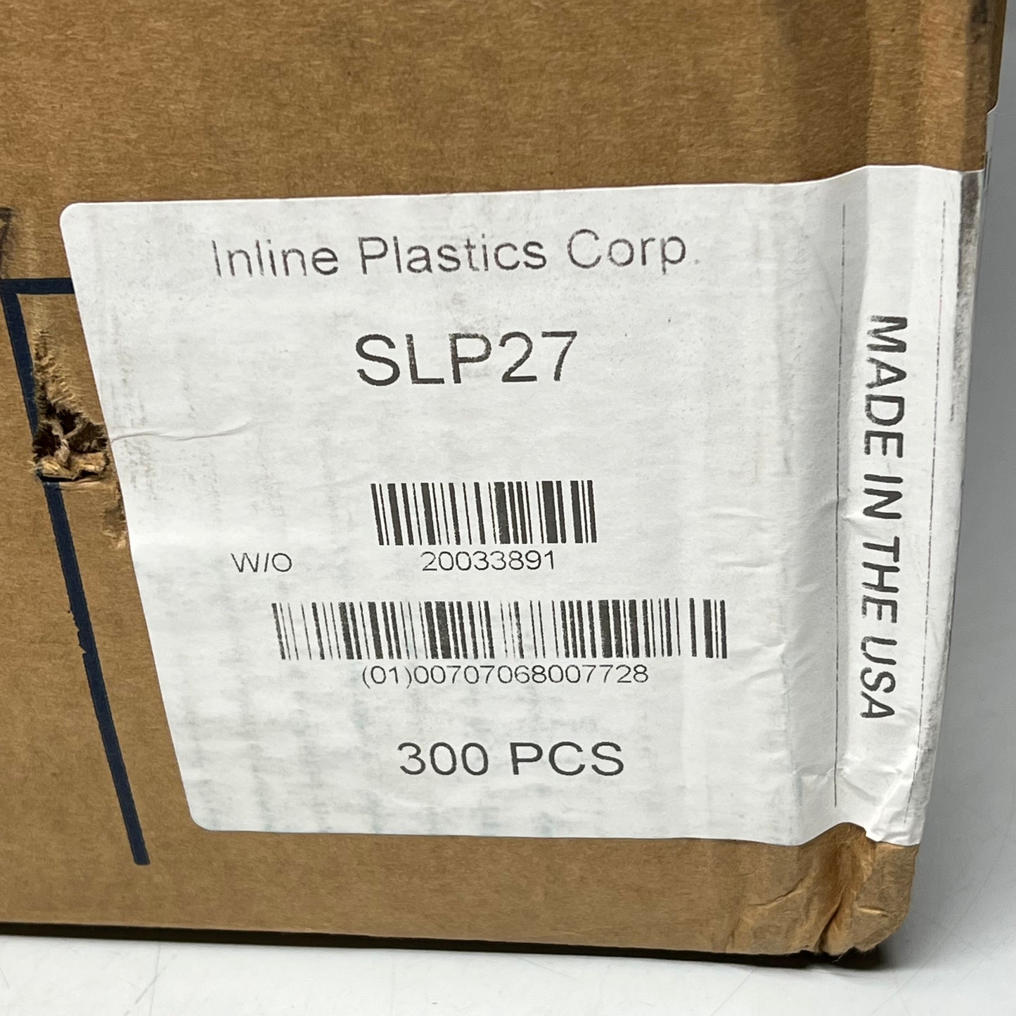 INLINE (300 PACK) Hinged Containers For Food Storing 53.8 oz Clear SLP27