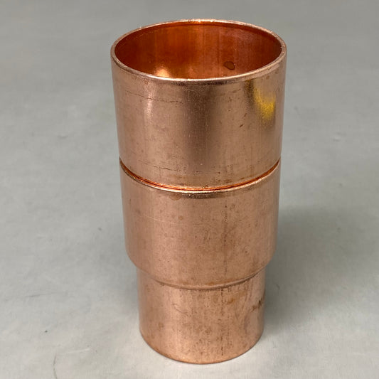 MUELLER (2 PACK) Copper Solder Joint Fittings 2-5/8 x 2-18 As-is(See Images) Brass E118