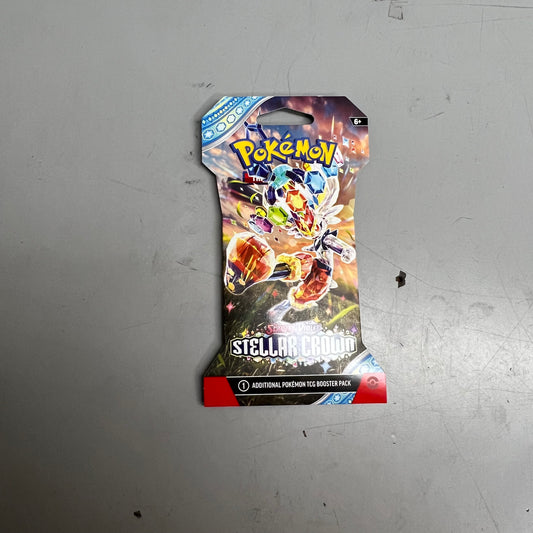 POKÉMON 1 of 4 Scarlet & Violet Stellar Crown Booster Pack 10 Cards 10-10364-101