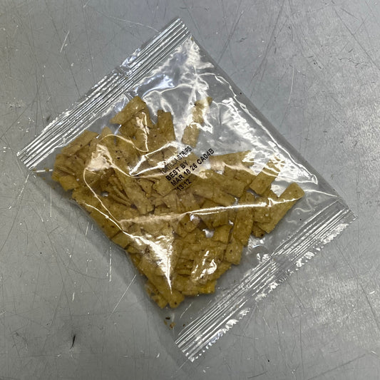 ZA@ (140 PACK) Individually Packaged Tortilla Strips 0.5 oz BB 03/26