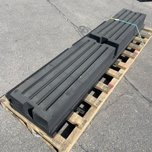 LIPPERT Large Double Bin Storage System 100"x19"x9" Black