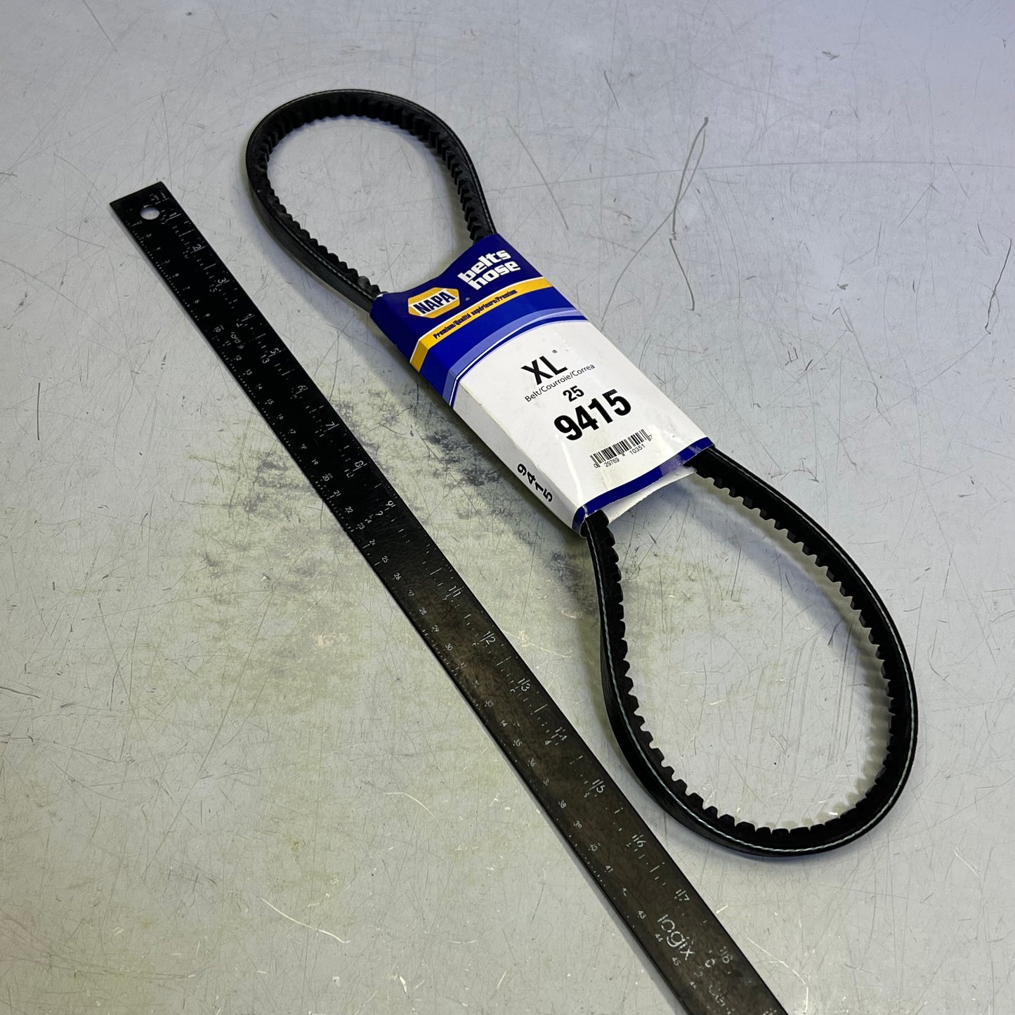 NAPA EPDM High Capacity V-Belt XL HC50 15/32" x 42 1/8" Black 259415