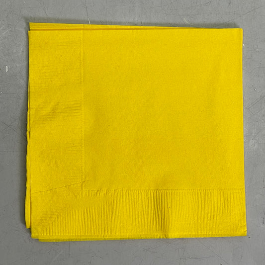 PATERSON (50 PACK) Beverage Napkins 10"x 10" 2-PLY Gold NG04277