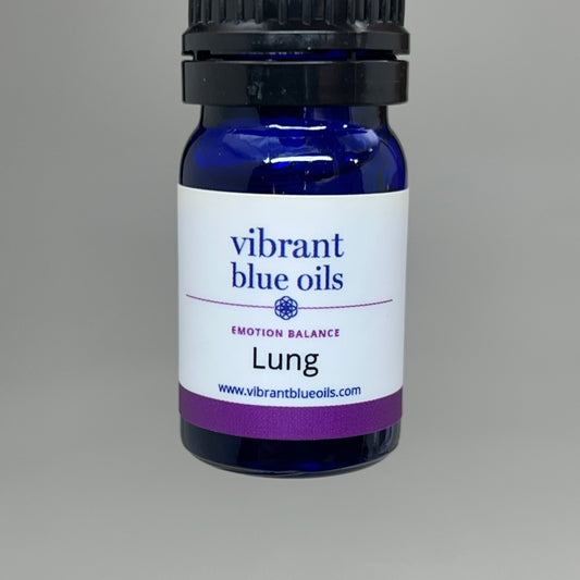 VIBRANT BLUE OILS Therapeutic Emotion Balance Lung Organic Essential Oils 5mL