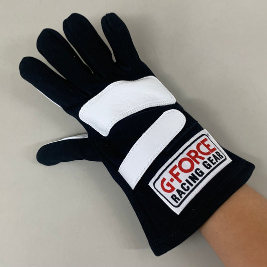 G-FORCE G5 Racing Gear Gloves XL Black 4101XLGBK