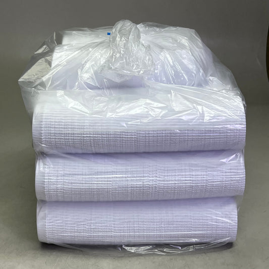 ZA@ STANCAP (1500 Pcs) Plain White Glass Cover Cap Sz 3"D x 0.8"H (New)