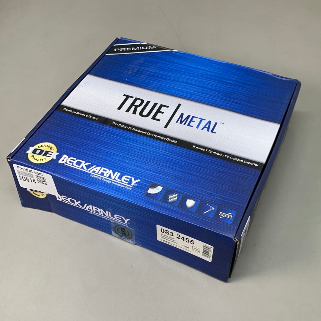 BECK ARNLEY Disc Brake Rotor for Mitsubishi Montero Sport 3.5L 3.0L V6 083-2455