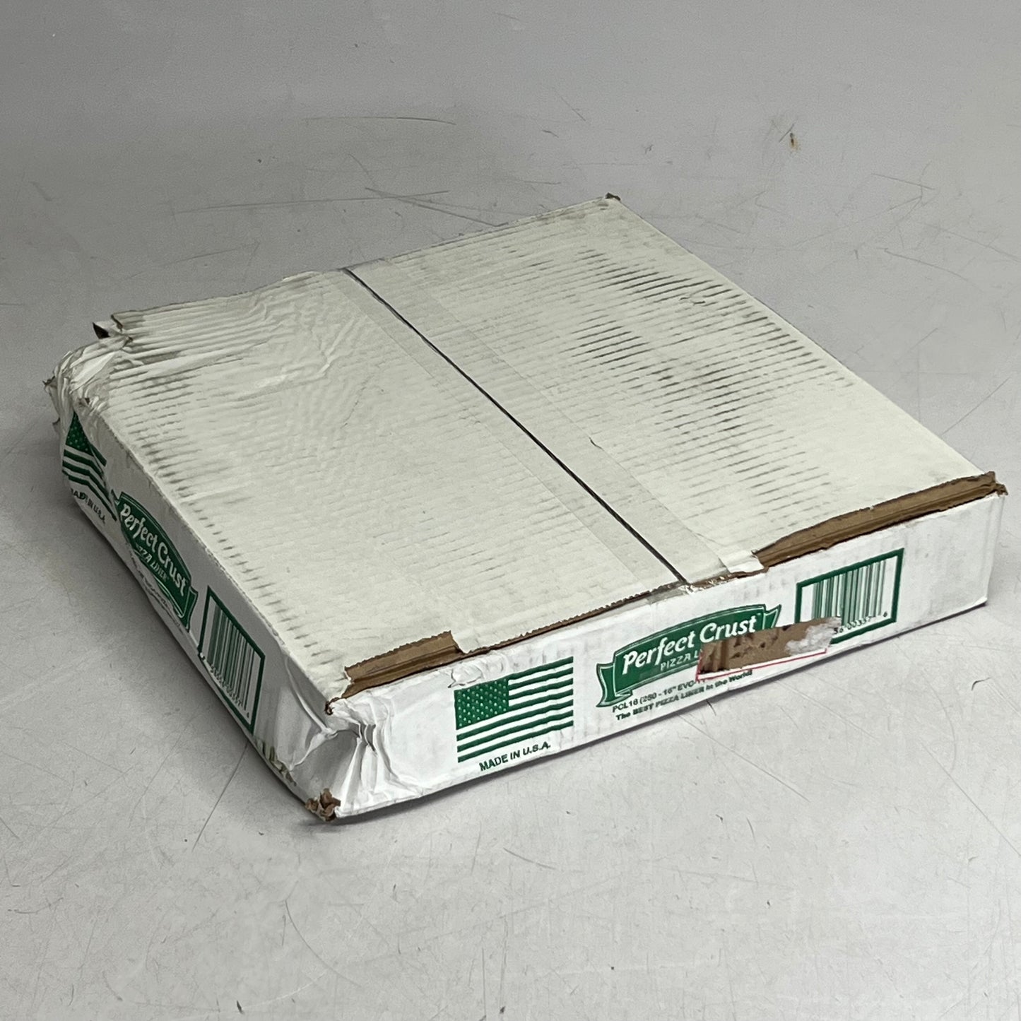 ZA@ PERFECT CRUST (250 PACK) Pizza Liners 16" White EVC-1 (New Other, Distressed Box)