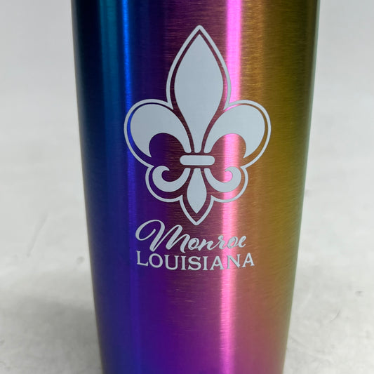 US PALY 20 Oz Stainless Steel Tumbler with Design, Neo Chrome C800-WM