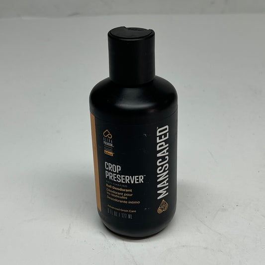 MANSCAPED (3 PACK) Crop Preserver Ball Deodorant Soothing Aloe 6 Fl Oz