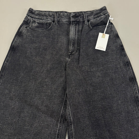 GOOD AMERICAN Jeanius Good Skate Jeans Women's Sz 10 Black GS0409BVN