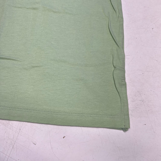 HANES Originals V Neck Tee Shirt W/ Chest Pocket Women's Sz 3X Butter Mint