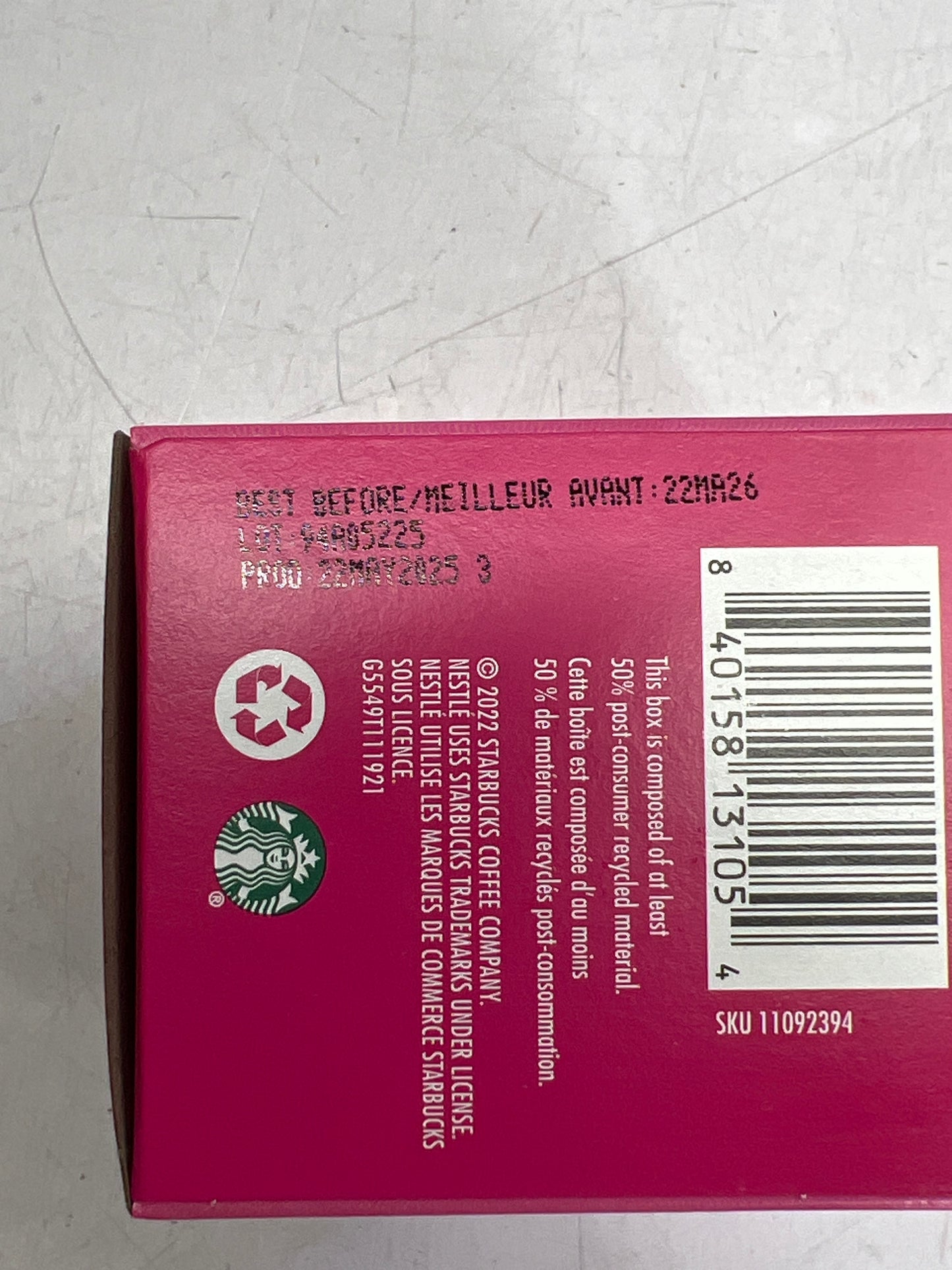 ZA@ STARBUCKS Teavana (8 PACK) 8 Kinds of Assorted Black & Herbal Teas (24 -1.3g bags per Box) BB 03/27