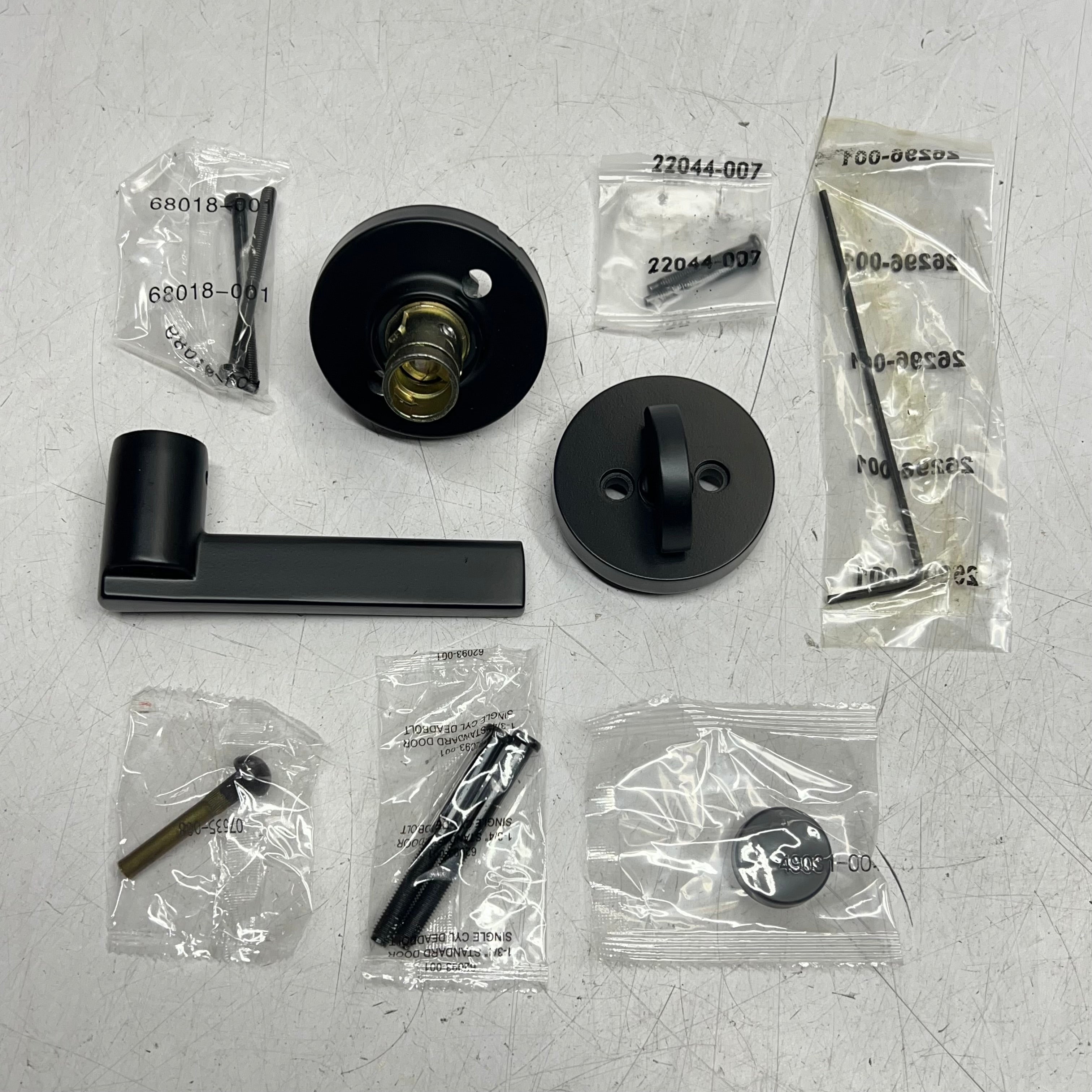 KWIKSET Casey Trim Pack 966csl Rdt 514 Interior Matte Black 99660