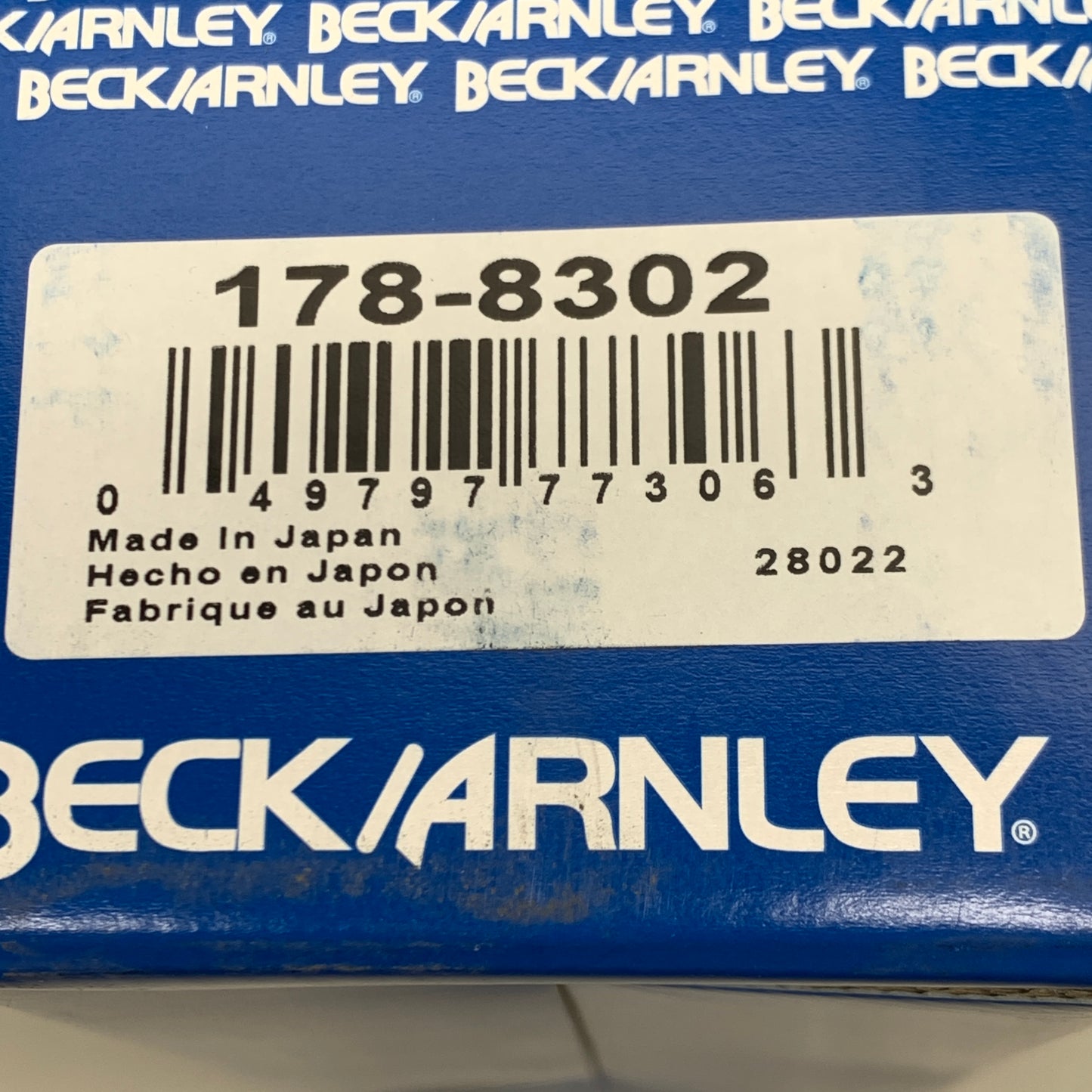 BECK ARNLEY Direct Ignition Coil for Chevrolet, Pontiac and Toyota 178-8302