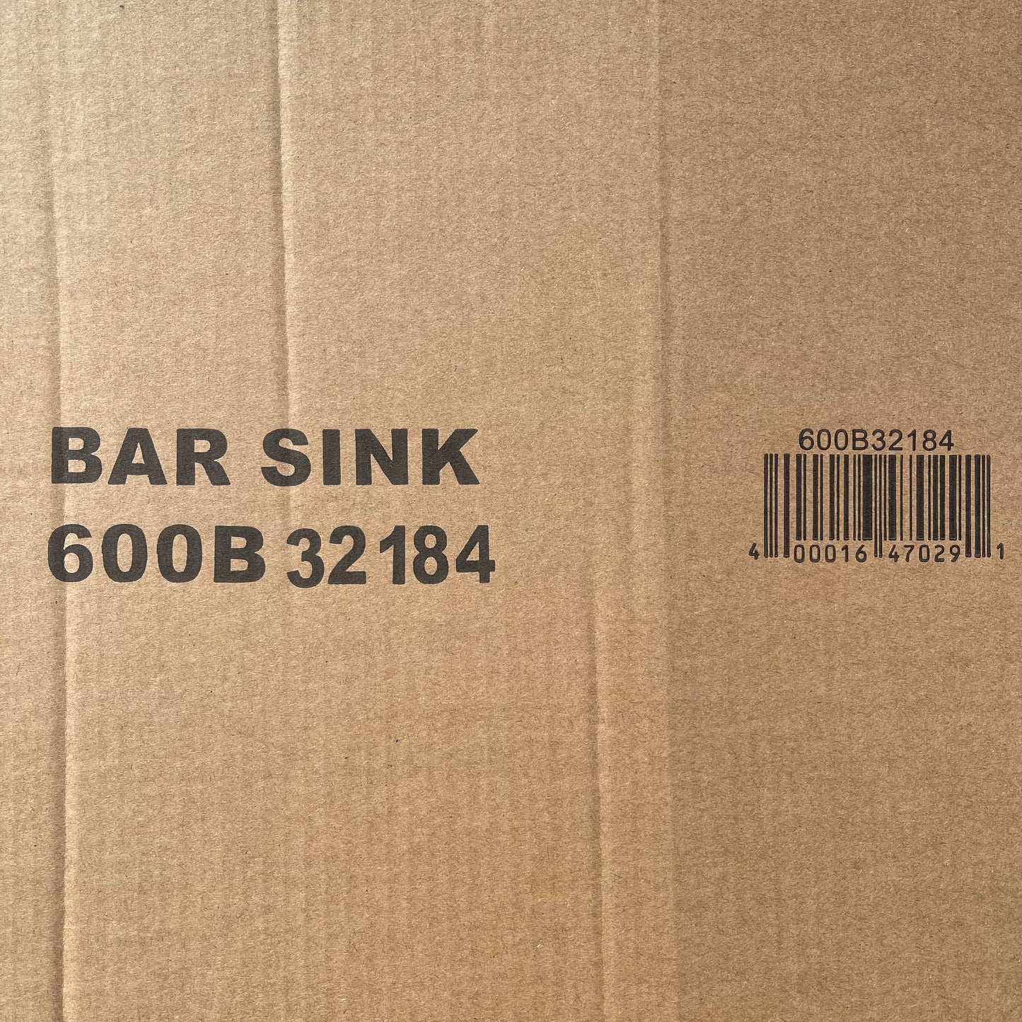 ZA@ Pallet of REGENCY Three-bowl Underbar Sink Stainless Steel 600B32184 (AS-IS)