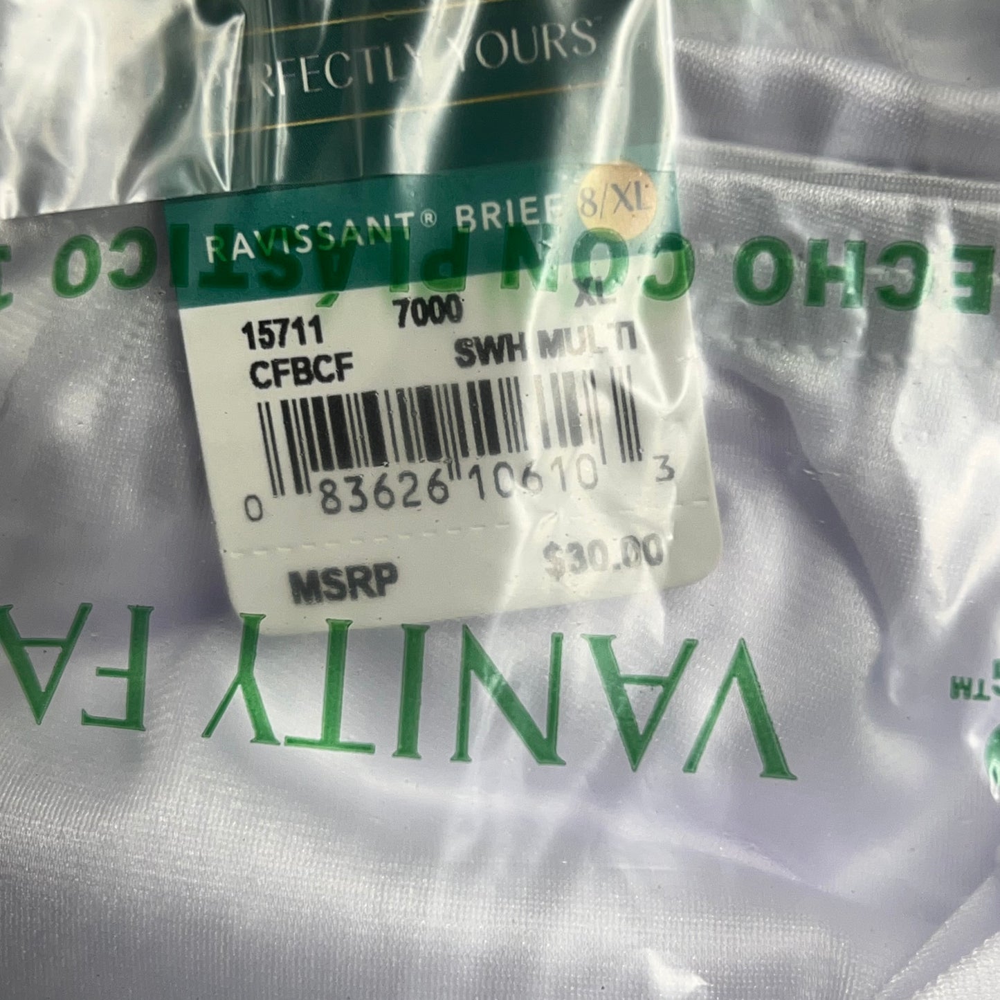 ZA@ VANITY FAIR Lot of Assorted Cotton Briefs Women's Variety of Sz Pink/Blue/Yellow/Tan