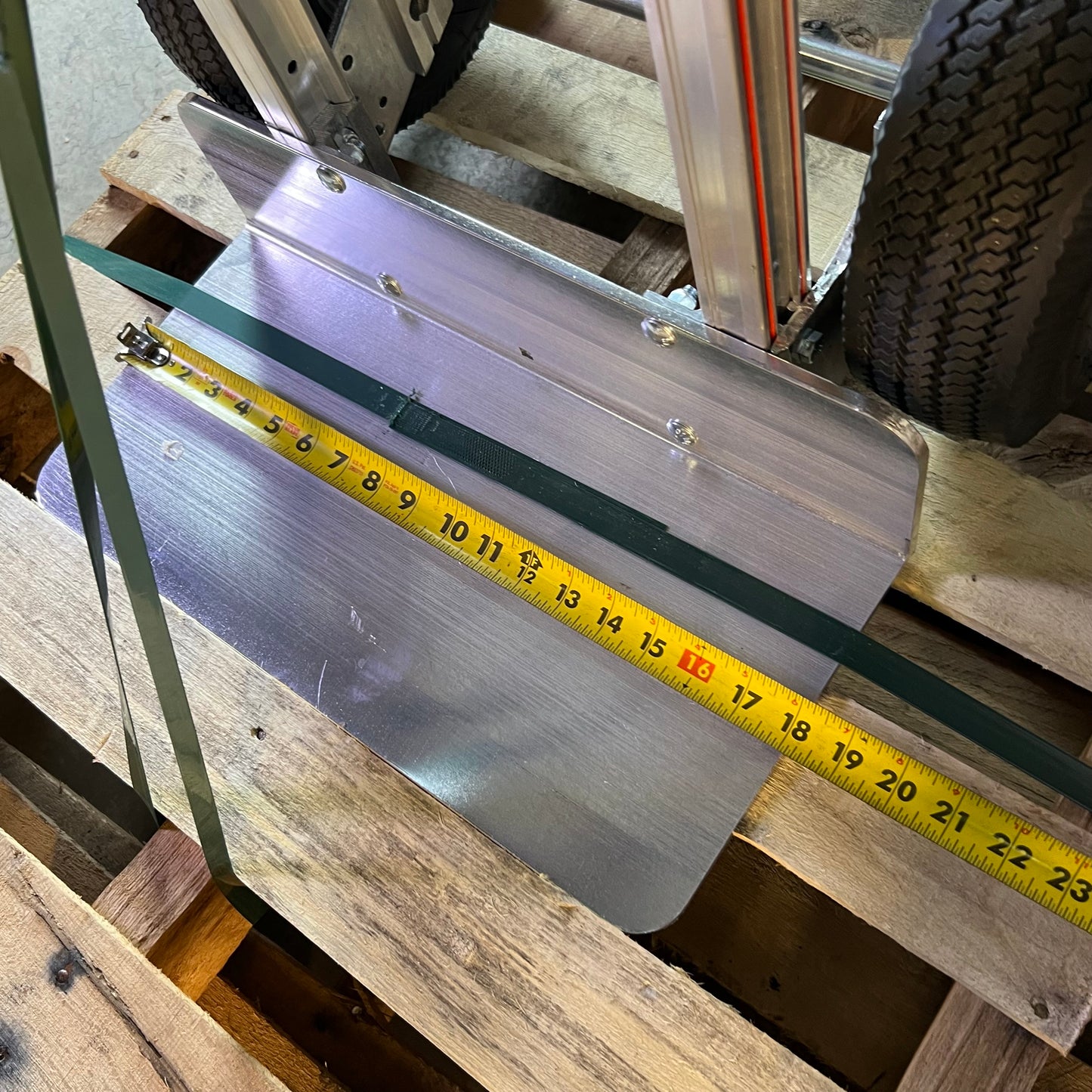 LIBERATOR 61" Aluminum Convertible Hand Truck - 18" x 9" Nose Plate