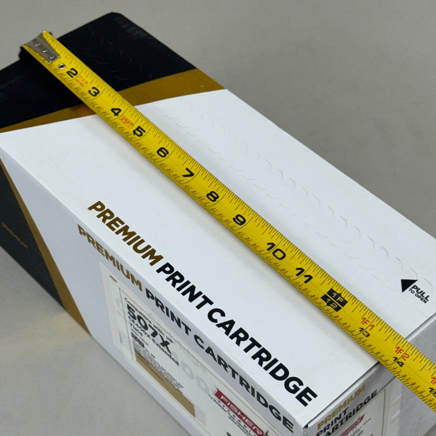 FISHER'S TECHNOLOGY Extended Yield Premium Print Cartridge For HP 507X Black CE400X