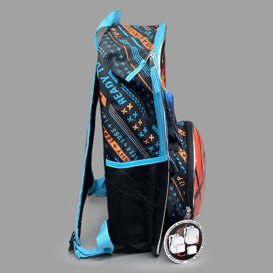 ACCESSORY INNOVATIONS Space Jam 10-PK (LeBron James) Backpack & Lunch Bag Blue