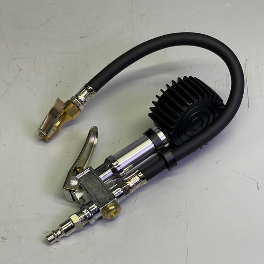 Tire Inflator with Dial Black