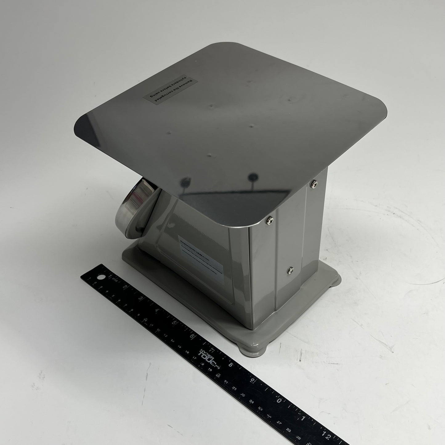 ZA@ WINWARE Mechanical Receiving Scale Portion Control 6.5" Dial 2lb Cap SC|AL-62 (As-Is)