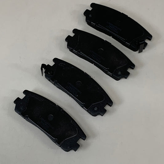 WEAREVER Rear Disc Brake Pad Set Compatible W/ 126 Vehicles NAD580