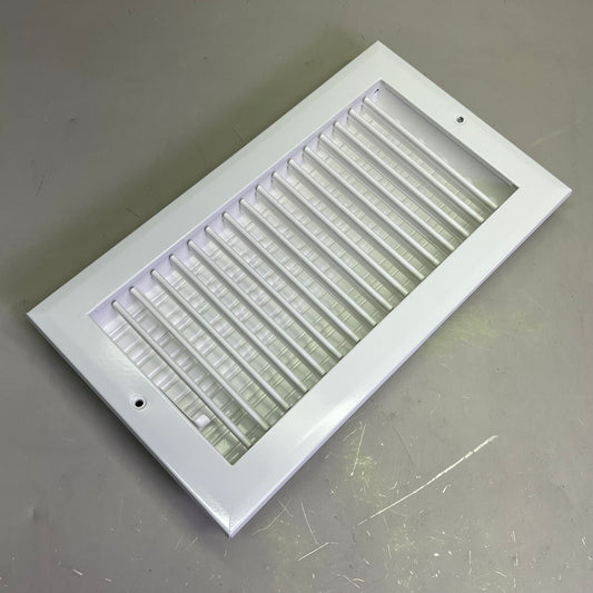 HART & COOLEY (2 PACK) Aluminum Face & Fin Vent Cover 12"x6" White A618MS1206W