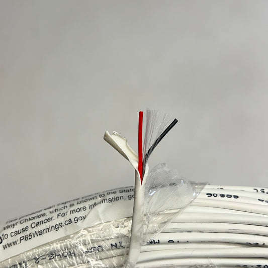 Stranded Bc Shielded CMP/CL3P Plenum Applications Use 22/2 250' White 72302-250