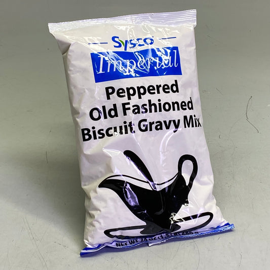 SYSCO (6 PACK) Old Fashioned Biscuit Gravy Mix 24 oz White 5078290