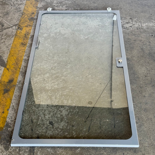 LADARLING Showcase Display Glass Sz 50” H x24” W x0.5” T Clear 100612454