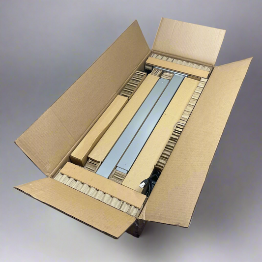 HUMANSCALE Efloat GO 2.0 2-Leg Adjustable Sit Stand Desk Frame Grey