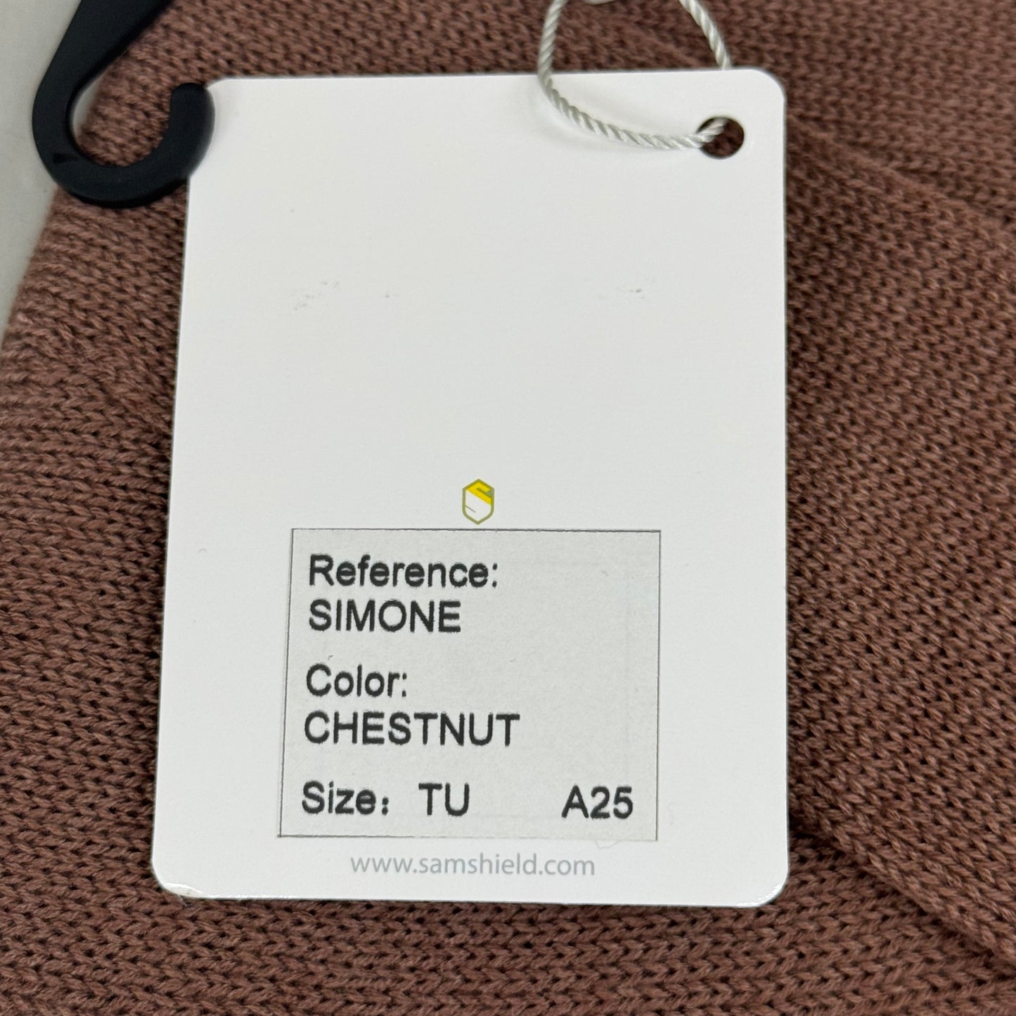 SAMSHIELD Simone Equestrian Headband Men's Sz One Size Chestnut